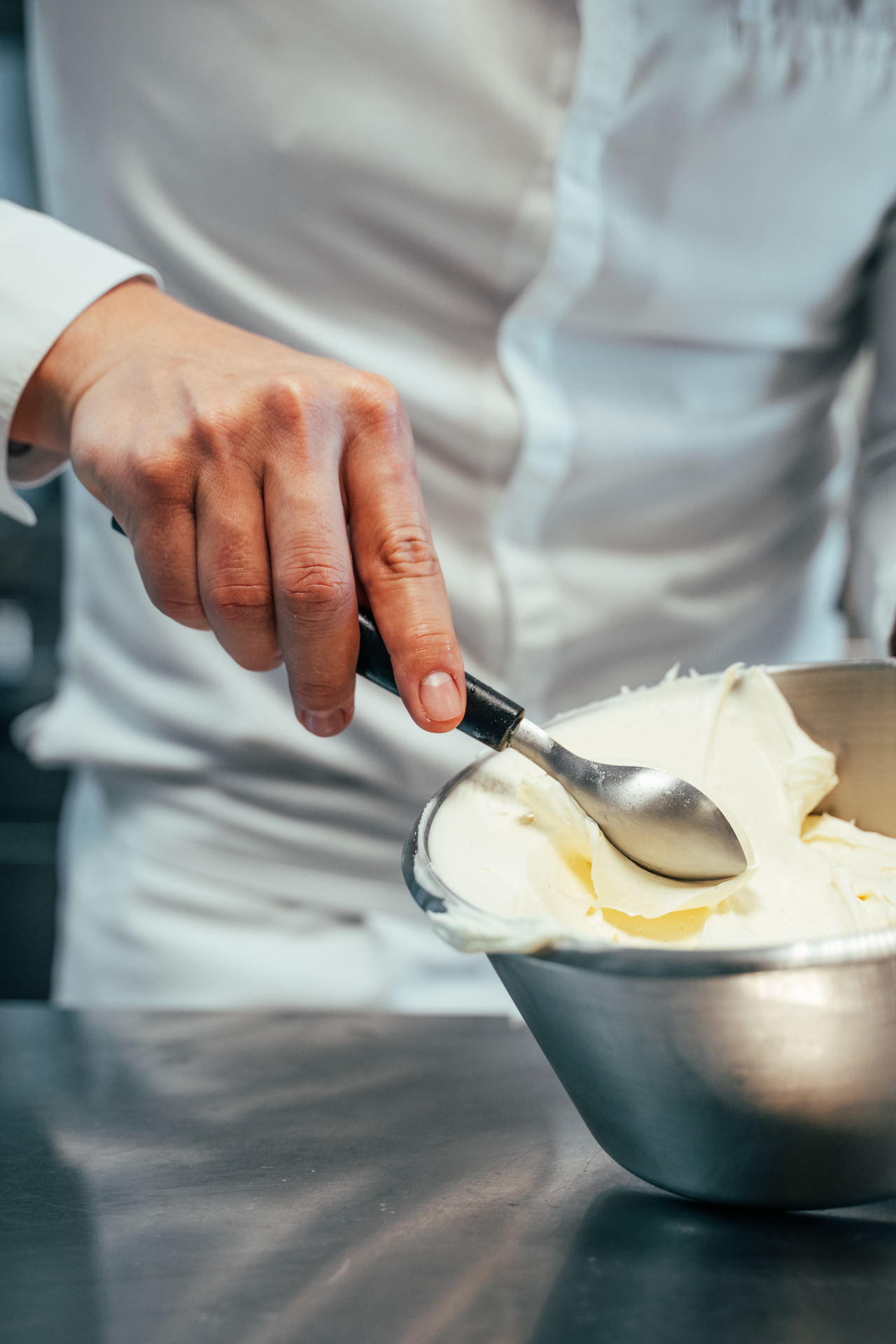 Quenelle Löffel, groß