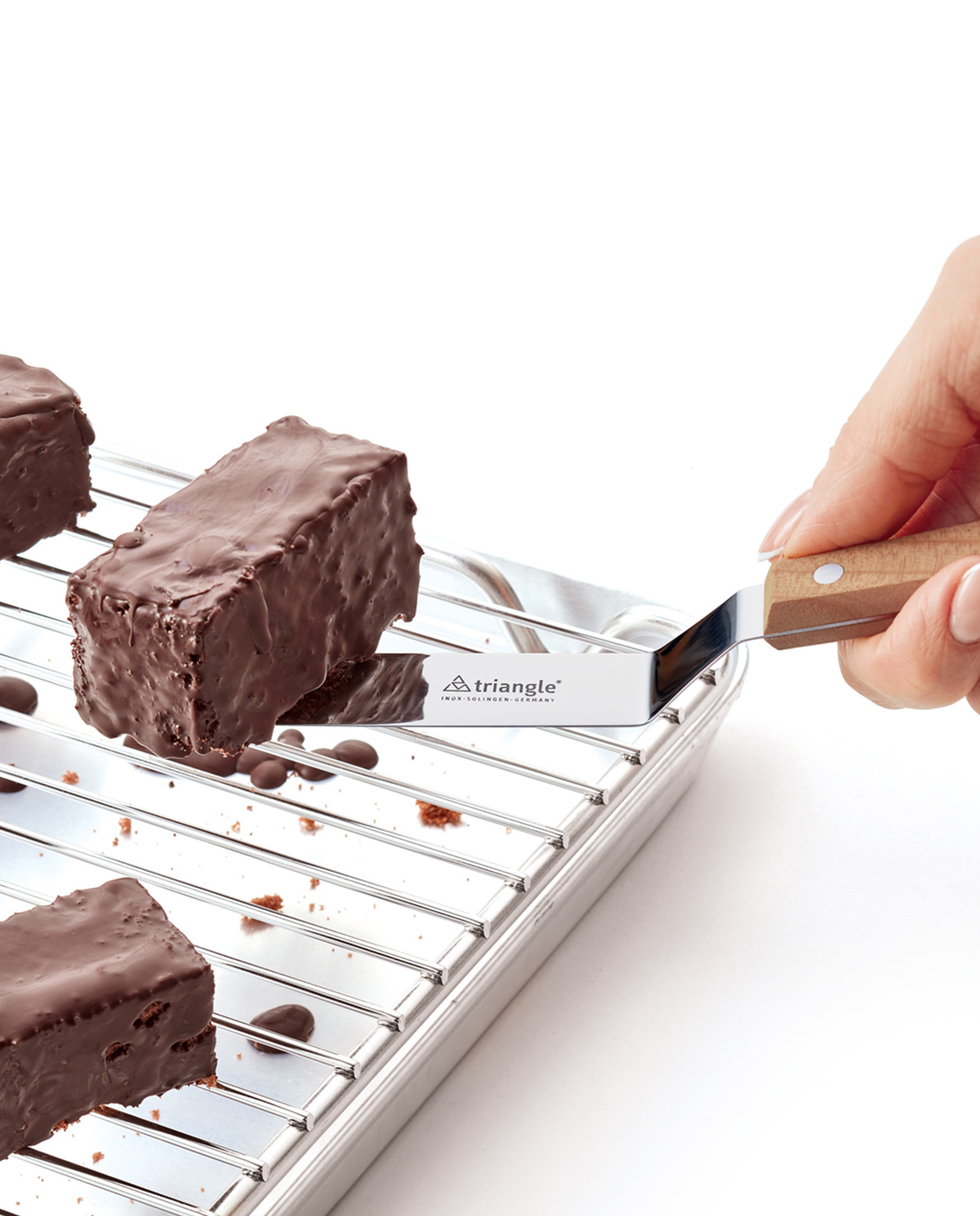 Confiseriepalette gewinkelt, Kirschbaum 9cm (ehem. 32 523 09 00)