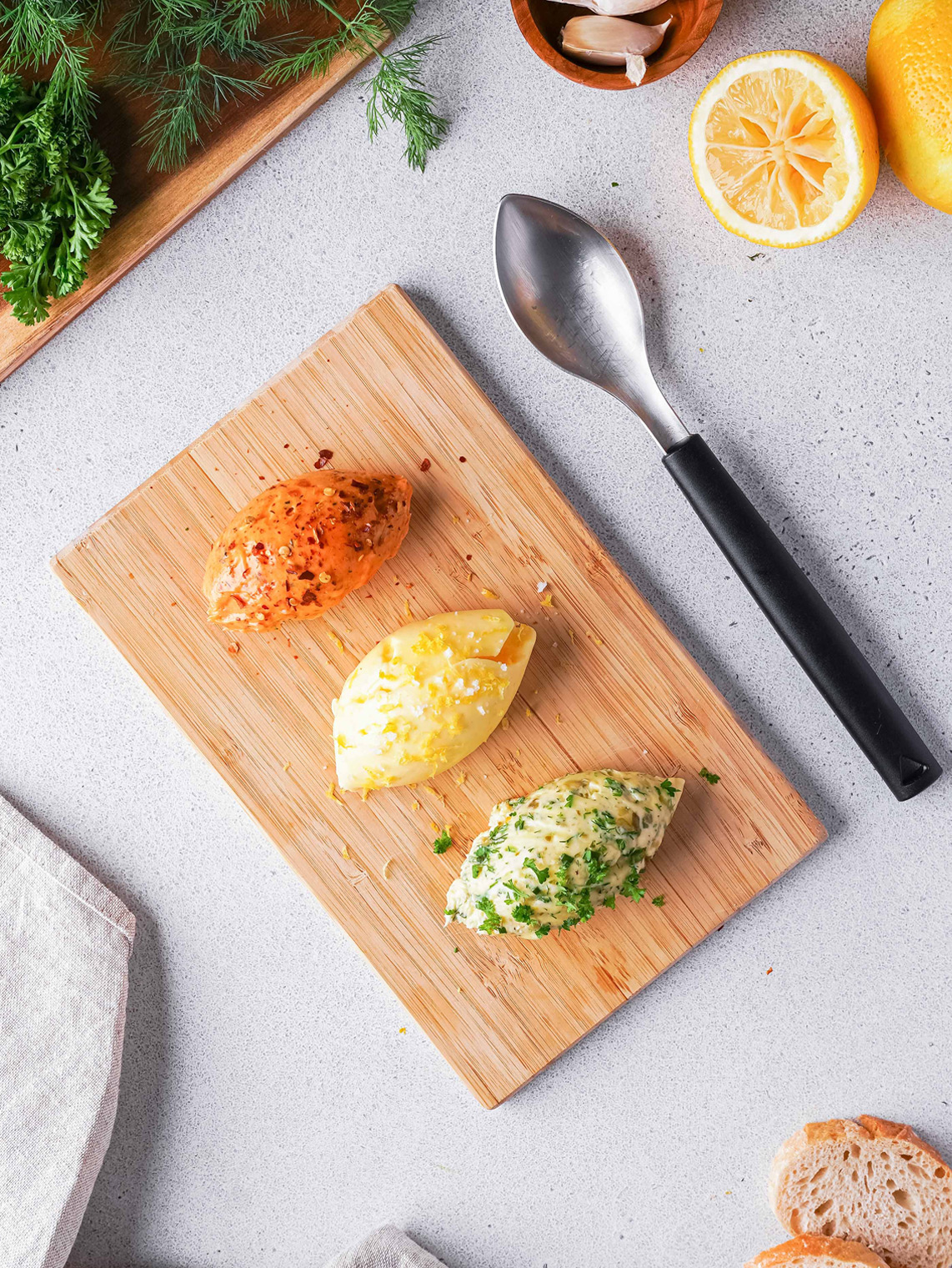 Quenelle Löffel, groß