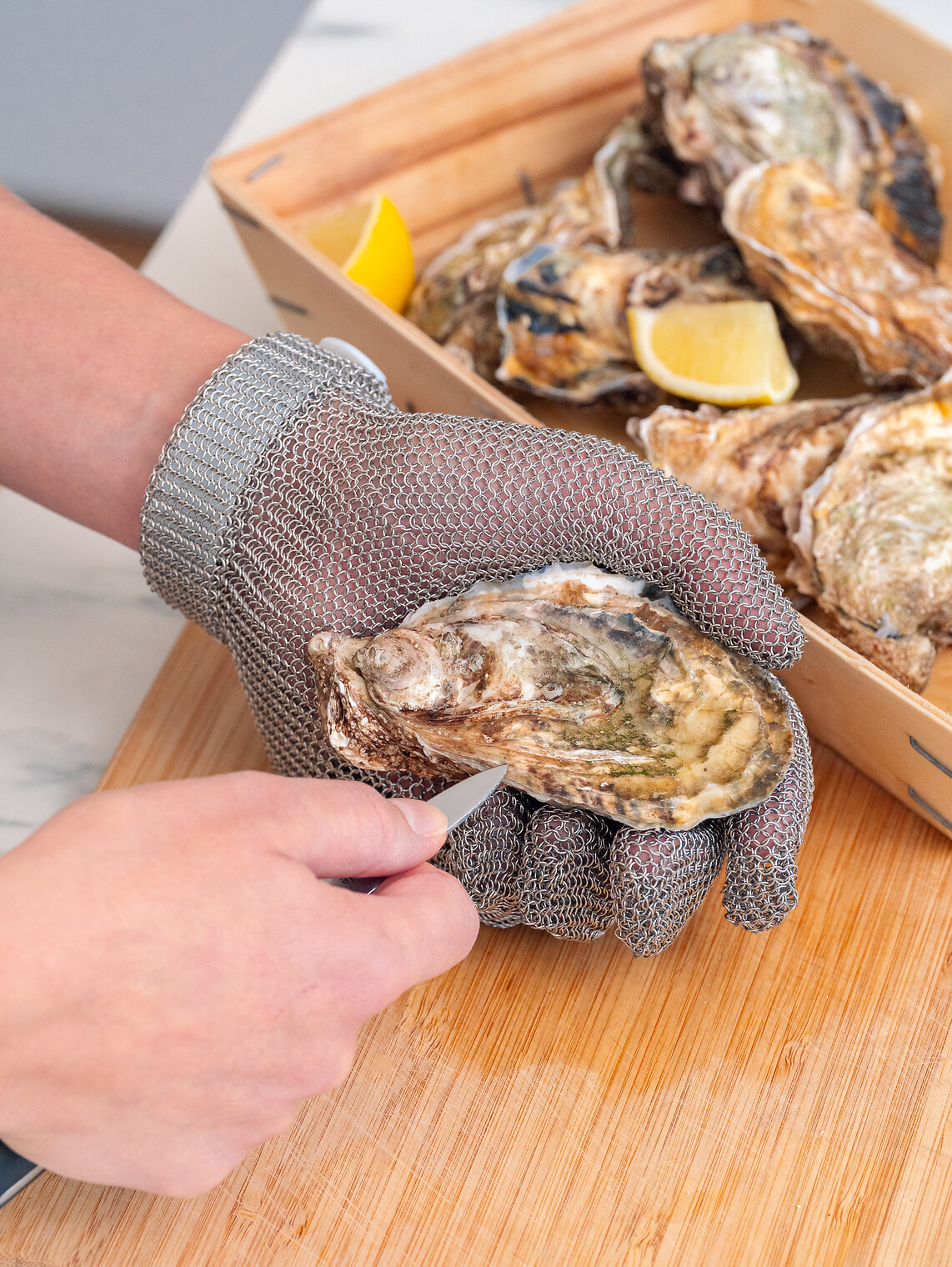 Kettenhandschuh Gr. S