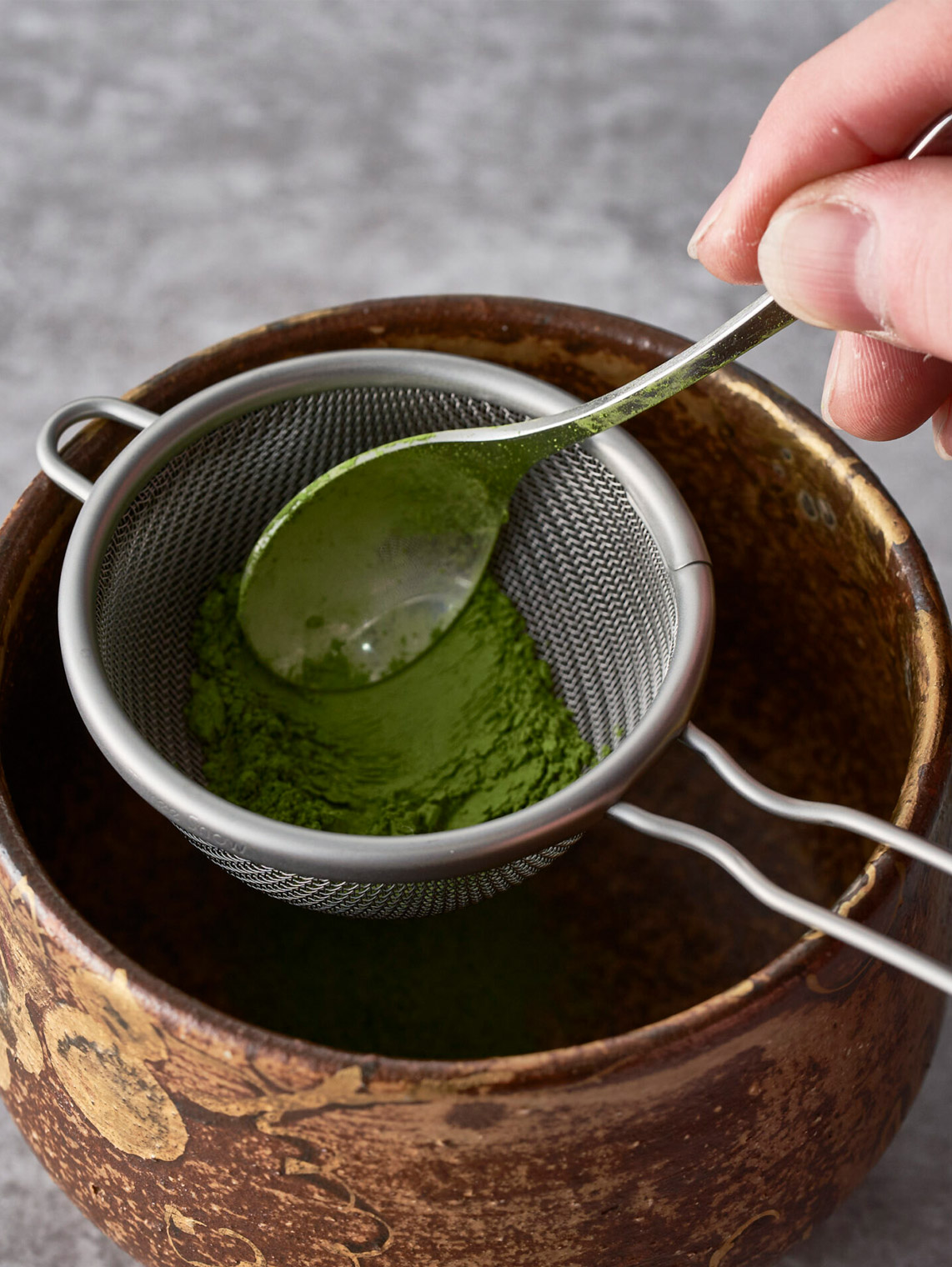 Teesieb flach Ø83*H42*120