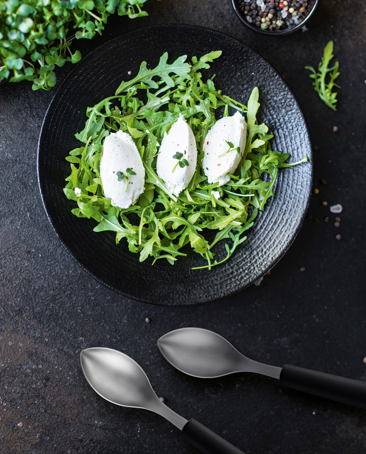 Quenelle Löffel, groß