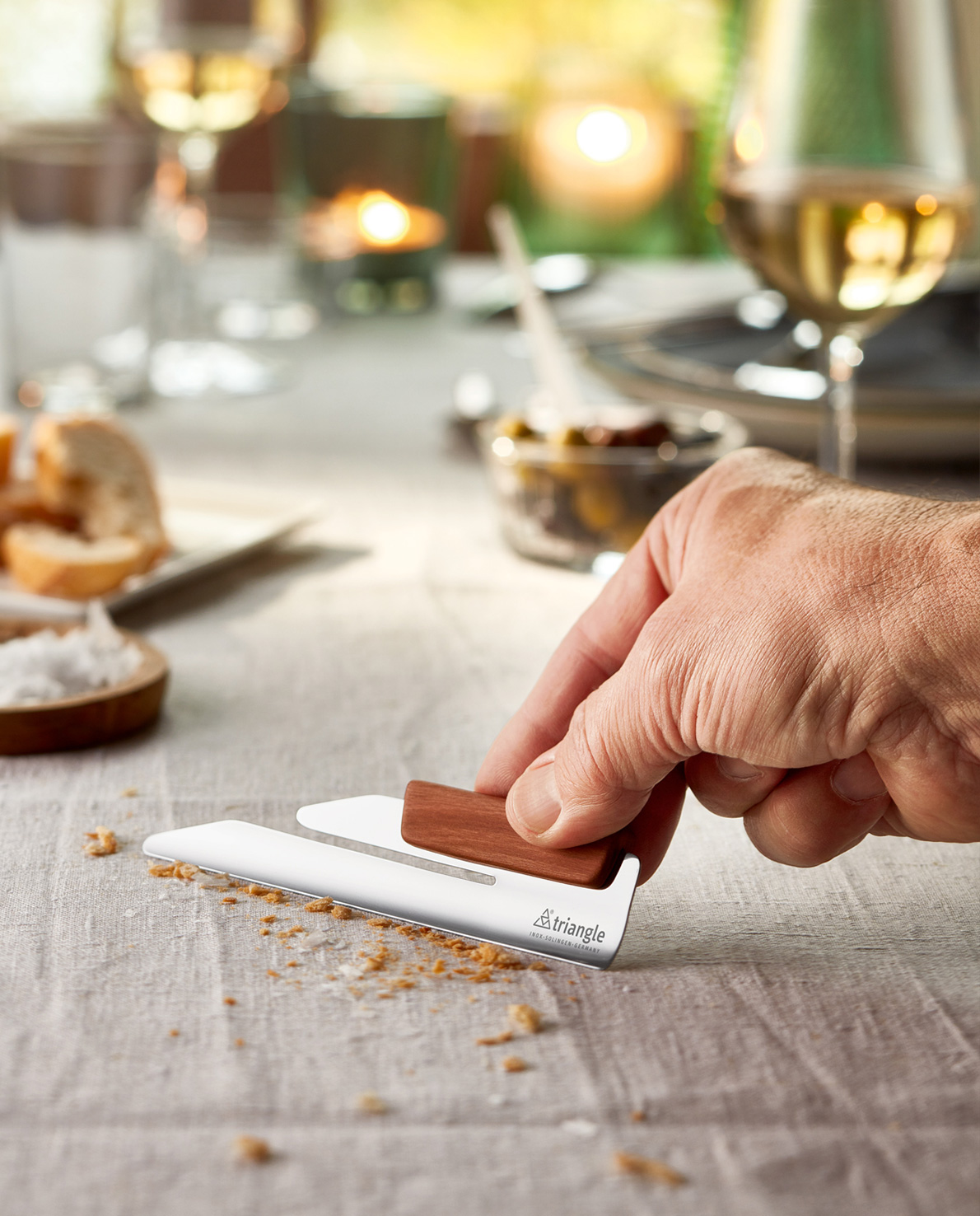 Krümelsammler im Geschenkkarton