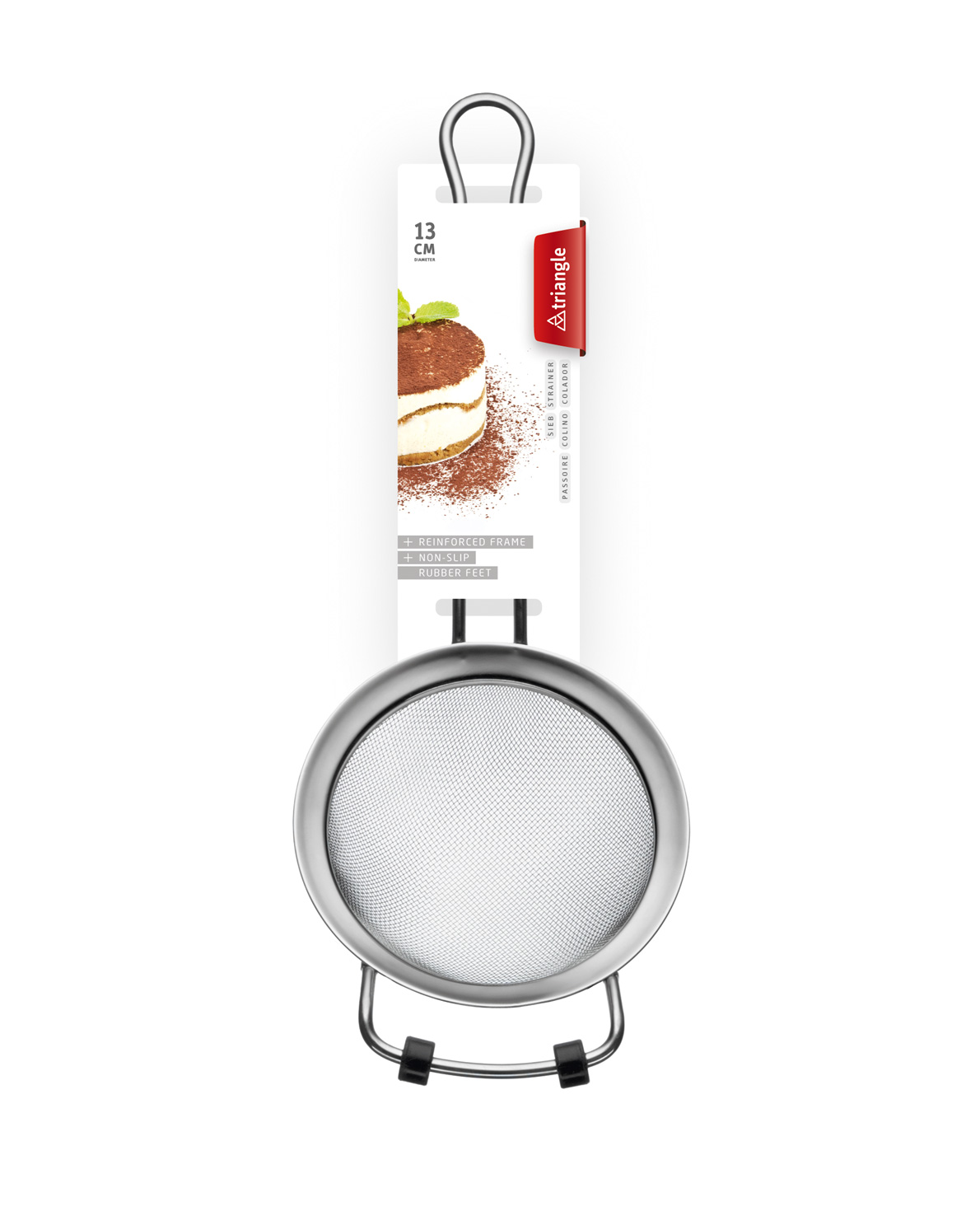 Sieb Ø 15 cm, grobmaschig, rund