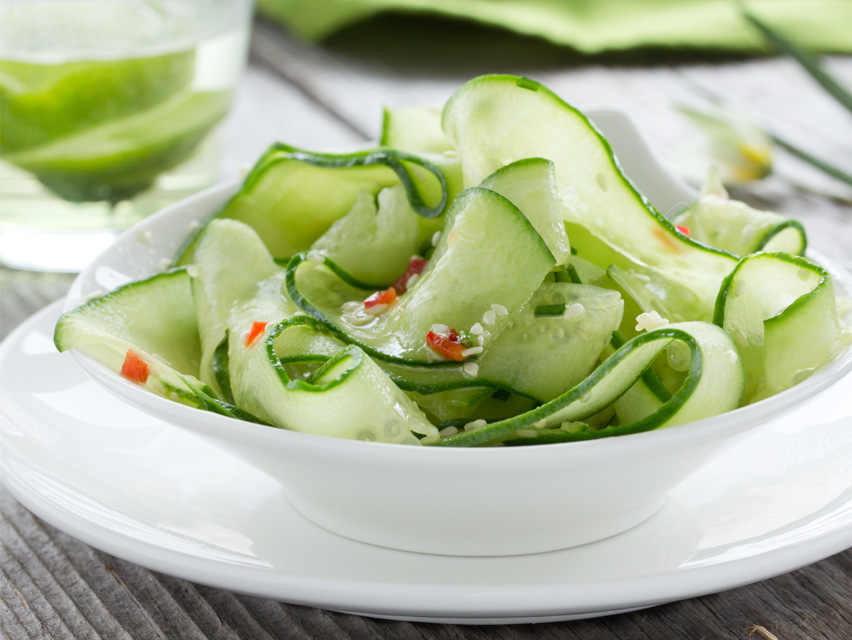 Asia-Inspired Cucumber Salad