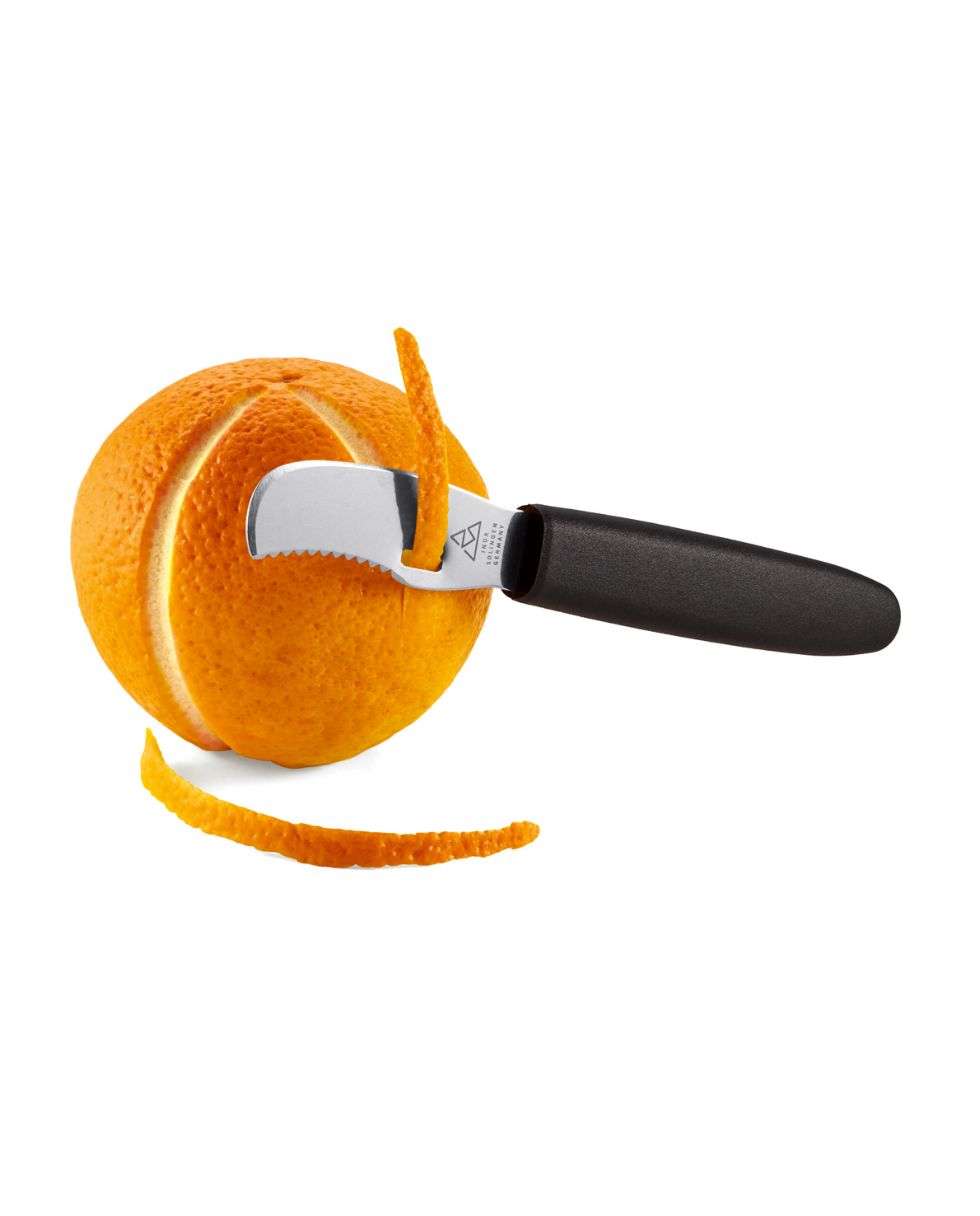 triangle Orangenschäler aus Solingen Orangenmesser