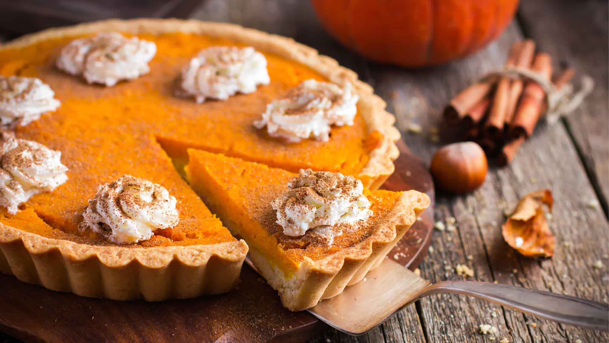 Pumpkin Pie - triangle