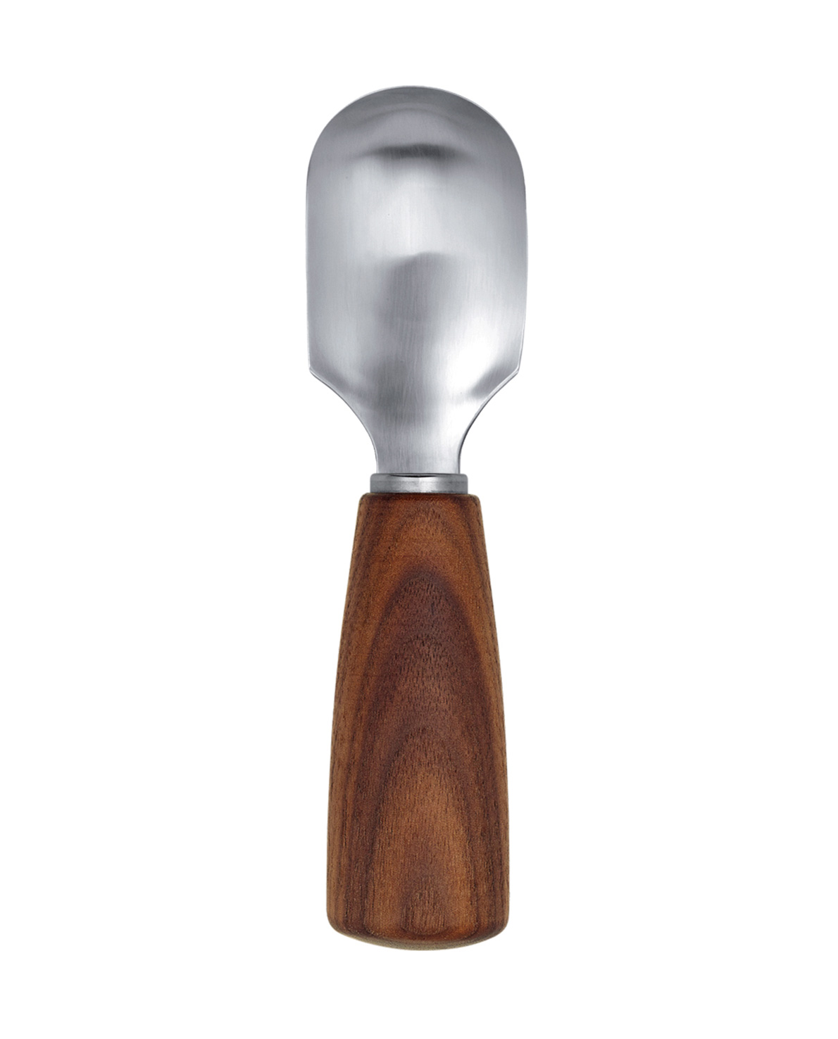triangle Fruit spoon Soul walnut wood scoop wooden handle