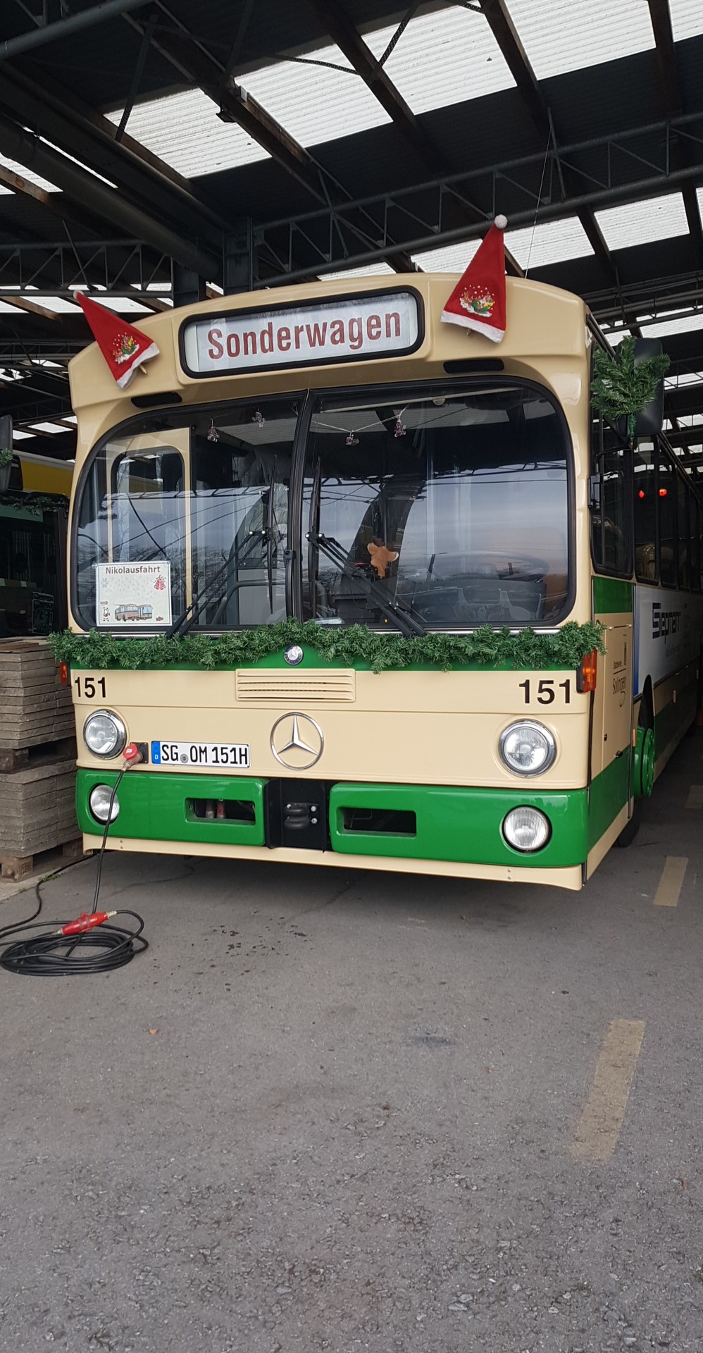 Nikolausfahrt Obus